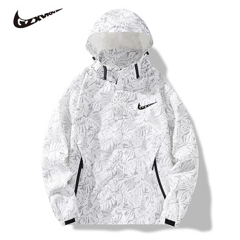 耐克顿耐克春秋季冲锋上衣男女同款户外登山服防风情侣运动夹克外套