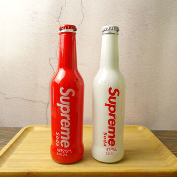 苏打酒预调酒鸡尾酒ktv学生少女微醺水果酒 supreme苏打酒红 白各12瓶