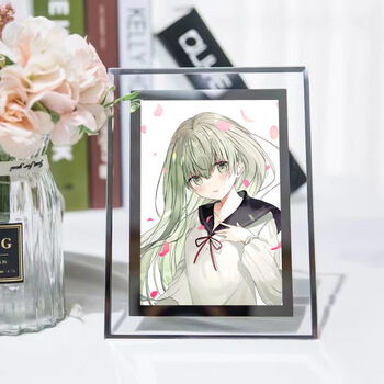 白圣女与黑牧师相框塞西莉亚周边劳伦斯动漫照片海报礼物 款式5 5寸