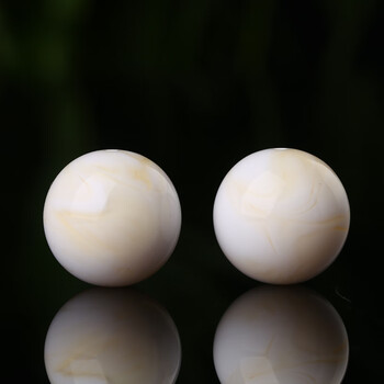 珉珉轻奢 俄料白花蜜蜡手串 骨瓷白原矿蜜蜡手链白蜜佛珠琥珀妖花白蜜