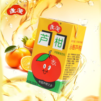 逢滢菊花茶芦柑荔枝夏日饮品怀旧小时候的味道 芦柑味 250ml*9盒