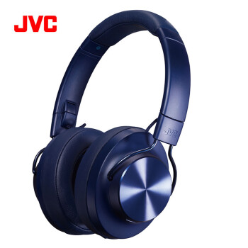 杰伟世（JVC）HA-SD70BT 头戴式Hifi音乐蓝牙耳机 全包耳式女毒发烧人声高保真耳机 蓝色