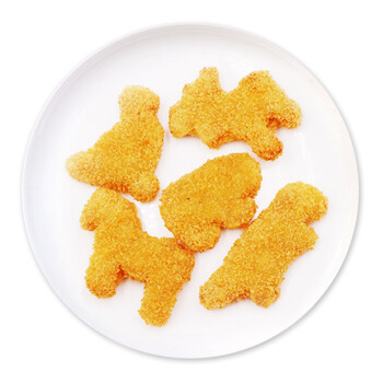 上鲜 春雪趣味卡通鸡块 1kg 儿童麦乐原味鸡块 零食 出口日本级 休闲油炸小吃 半成品