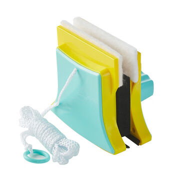 絮实 超强中空双面擦宝来洁40-50mm双面擦 三层中厚擦窗器超强磁加厚双层真空中空玻璃擦