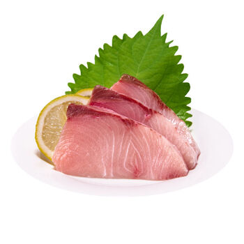 鲜日本黄狮鱼黄鰤鱼刺身章雄鱼平安鱼油甘鱼青甘鲹生鱼片生吃鱼 日本