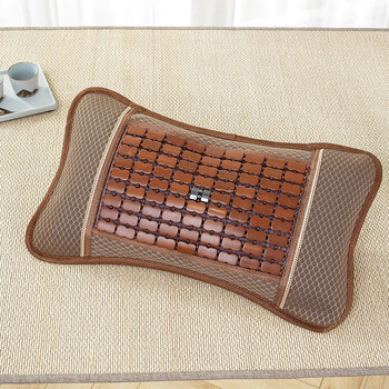 麻将枕头 夏季家用卧室夏凉枕头学生宿舍竹枕头花草枕凉席枕芯夏天