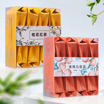 尚茶令8包一盒桂花红茶8包一盒水果茶 茶叶200g装