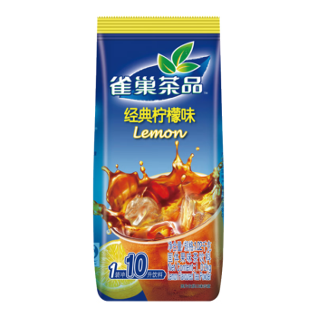 雀巢（Nestle）果維檸檬紅茶1.02kg/袋 速溶固體果味茶粉飲料