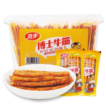 劲丰博士牛筋辣条零食小吃休闲食品麻辣儿时素牛筋怀旧校园小包装