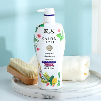 匠人老姜王本草精华洗发水男女氨基酸营养茶语去屑洗发露改善干燥枯黄