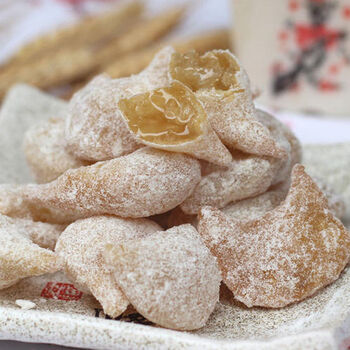 安徽阜阳特产蜜角果子传统糕点怀旧零食老式手工糖稀点心果子小吃1斤