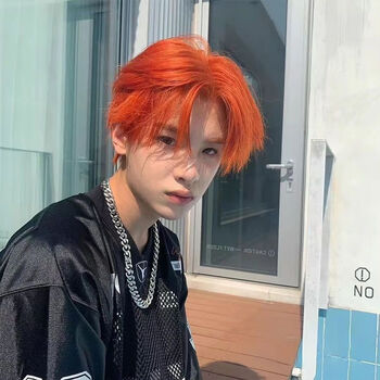 蒙倩染发剂2023流行色湖蓝灰色冰蓝色自己在家染发膏学生男 脏橘色