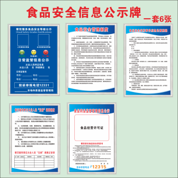 定製保健食品管理制度食品安全等級公示牌應急預案五病調離制度從業