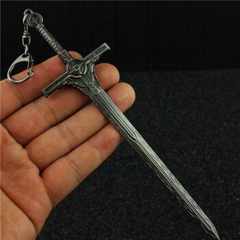 定制擎天柱的剑5周边擎天柱星辰剑合金模型变5凯德威震天金属挂饰中号