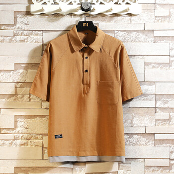 书加22夏情侣新款衫常规袖复古风宽松大码t恤短袖男女同款棕色l