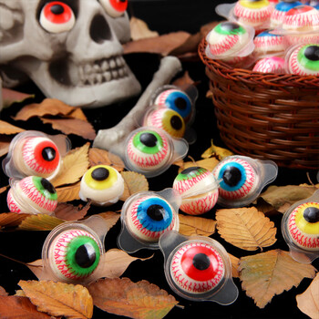 【每满39减8】万圣节糖果恶搞眼球软糖恐怖眼珠子糖骷髅整蛊眼睛