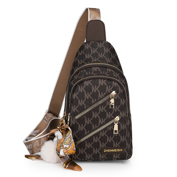 晨文胸前斜挎包胸包女2023新款休闲百搭女士胸前包韩版软皮小背包时尚