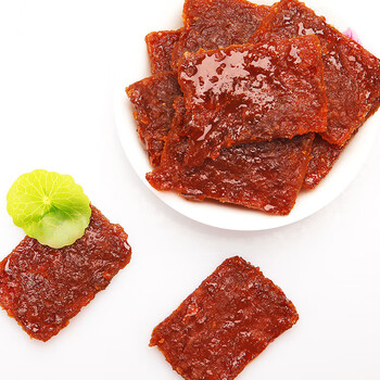 自然派 休闲零食小吃 肉干肉脯 独立小包装 炭烧味猪肉脯100g