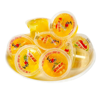 喜之郎果肉果冻5斤蜜桔菠萝水晶之恋布丁大杯多口味水果混装整箱 3斤
