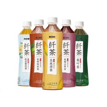 元气森林出品纤茶无糖0卡饮料新品金银花玉米须茶健康草本植物茶 桑叶