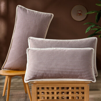 黄河口老粗布荞麦枕 颈椎枕 护颈枕睡觉专用枕头荞麦 100%荞麦壳填充