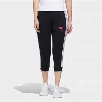 阿迪达斯adidasneo秋季女子运动休闲舒适七分裤gj5570gj5570s
