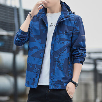 服饰内衣>男装>夹克>以纯(yishion)>以纯官方冲锋衣男新款青年夹克男