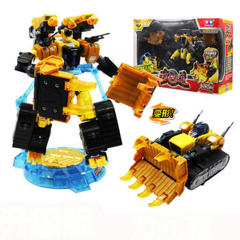 武战道玩具升级版百变机兽机器人火雷霆战龙皇逆风旋 升级版力元霸