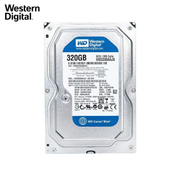 西部数据WD 500G 1T 2T 3T机械硬盘监控硬盘7200转台式电脑硬盘二手95新 320G 7200转