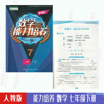 【大开本】人教版能力培养数学七年级下册【含答案】与人教版数学