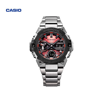 casio卡西欧钢铁之心gshock新款钢铁之心太阳能腕表gstb400ad1a4pft