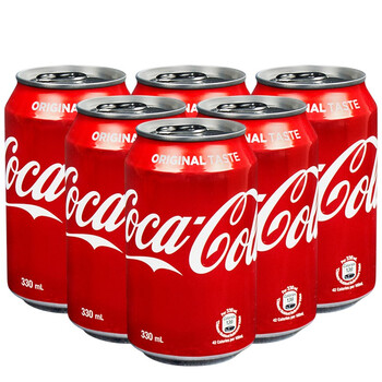 香港进口罐装可口可乐cocacola碳酸马蹄爽饮料330ml瓶夏日汽水饮料维
