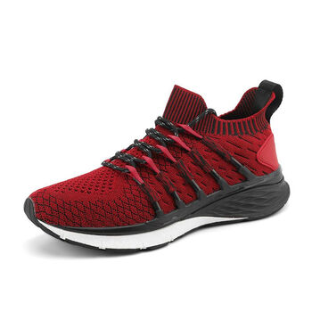 hkcp官方李宁寕米家爆米花跑步鞋男低帮圆头透气休闲鞋夏季韩版潮流3