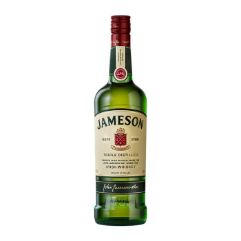 尊美醇（Jameson）洋酒 爱尔兰 威士忌 700ml