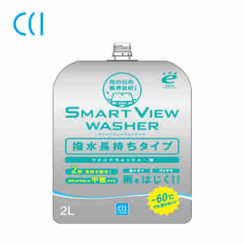 日本原装进口 CCI 汽车长效防冻玻璃水 挡风玻璃清洁剂 去污去油膜 2L装（低温-60度）