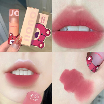卡泡维妮(cappuvini)三支装粉色小熊唇泥空气雾面丝绒唇釉素颜显白