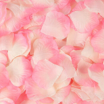 婚床布置装饰仿真玫瑰假花瓣婚礼手撒花瓣生日表白求婚结婚庆用品 水