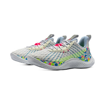 安德玛ua库里curryflow10惊喜派对男子运动篮球鞋3026271白色
