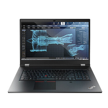 联想(thinkpad)p17移动图形工作站视频剪辑3d建模设计笔记本电脑 w