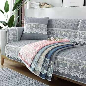 白萱整套沙发垫四季通用防滑现代简约沙发套罩36米三件套组合123套装