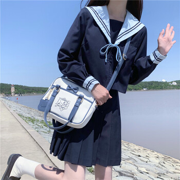 新款jk制服斜挎包原创星际熊制服包小号日系学院风2单肩包斜挎手提包