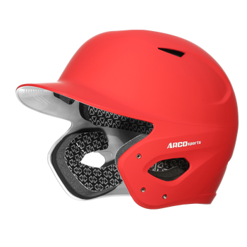 arcosports棒球头盔打击头盔双耳棒球头盔护头护脸棒球帽成人儿童青少