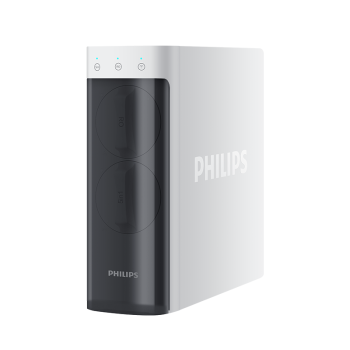 飞利浦（PHILIPS）小方盒SRO400S净水器 厨房家用直饮RO反渗透纯水机 400G大通量净水机 AUT2036