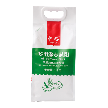 中裕 ZHONGYU 面粉 多用途麦芯粉  馒头包子水饺面条多用途 1kg