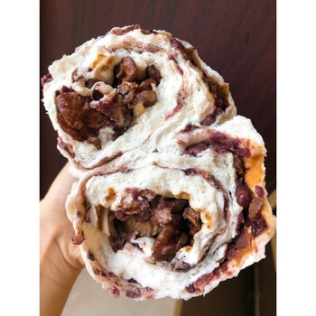 宫门口馒头铺红豆卷老北京网红麻酱糖花卷粘豆包加热即食 招牌贝勒