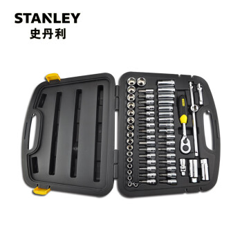 史丹利（STANLEY)   汽修扳手套装3/8中飞棘轮套筒组合工具箱公英制多功能机修  94-18