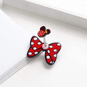 小女孩卡通立体弹簧夹公主可爱宝宝发夹发卡女童边夹头饰 12# 小蝴蝶