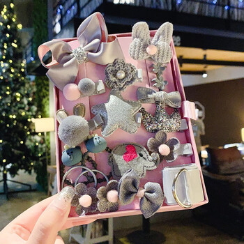 礼盒装十八件套儿童发饰