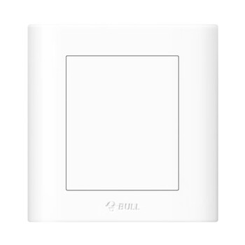 公牛 86型插座面板 空白面板插座盖板空面板 白色 g32b101