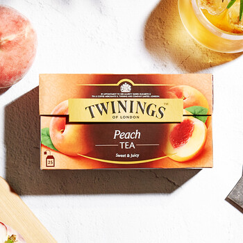 川宁红茶 英国川宁 Twinings 茶叶花果茶蜜桃果香红茶进口茶叶下午茶袋泡茶包2g 25包 行情报价价格评测 京东